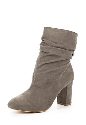 LOST INK  BAMBI SLOUCH BLOCK HEEL BOOT