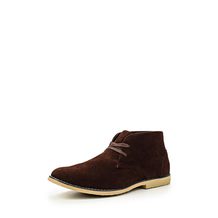 Five Basics  BROWN MICROSUEDE ANKLE BOOT